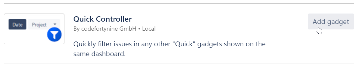 Quick controller gadget