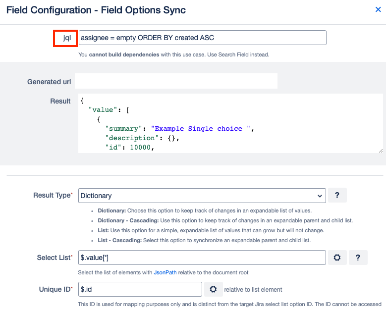 JQL in Field config.png