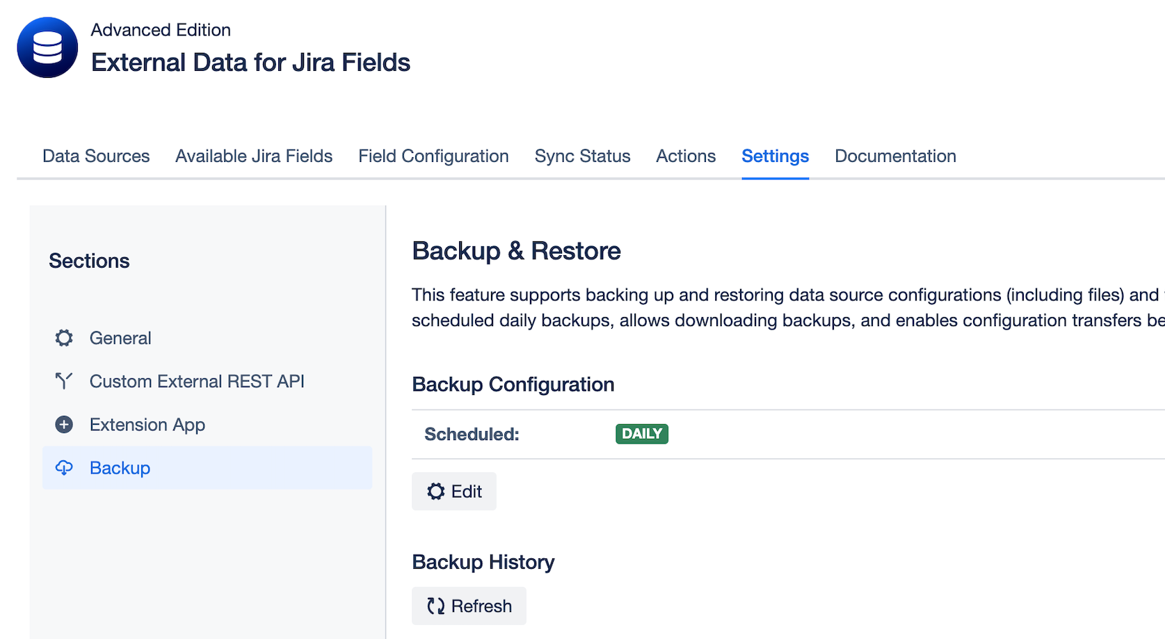 External Data for Jiora Fields Backup Settings.png