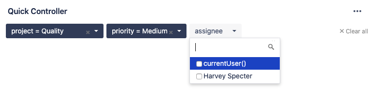 Quick Controller Smart Dropdowns